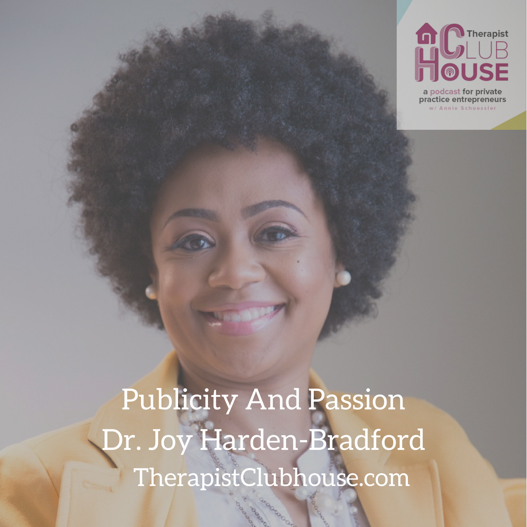 Publicity And Mission with Dr. Joy Harden-Bradford