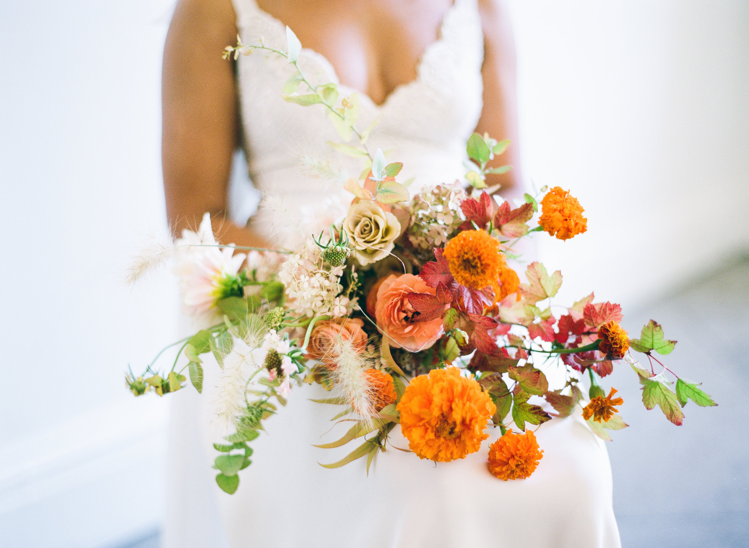  No other season gives us the opportunity to play with color and texture quite like Autumn.  Photo by Birds of a Feather. Event Design by The Gingers. As seen on Martha Stewart Weddings. 