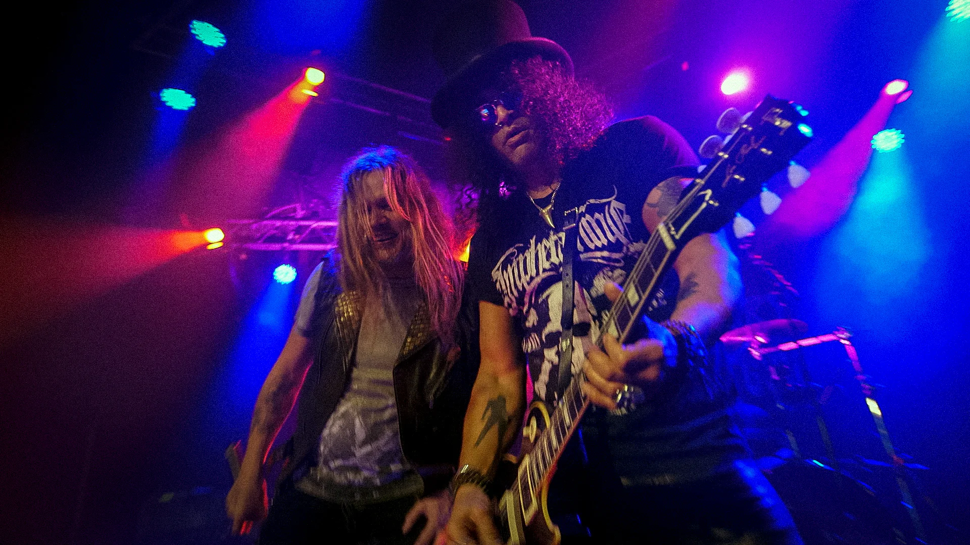 Slash & Sebastian Bach