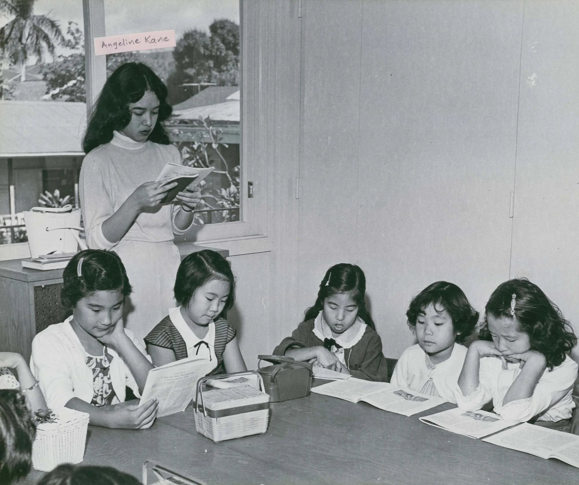 Class under Miss Angeline Kane