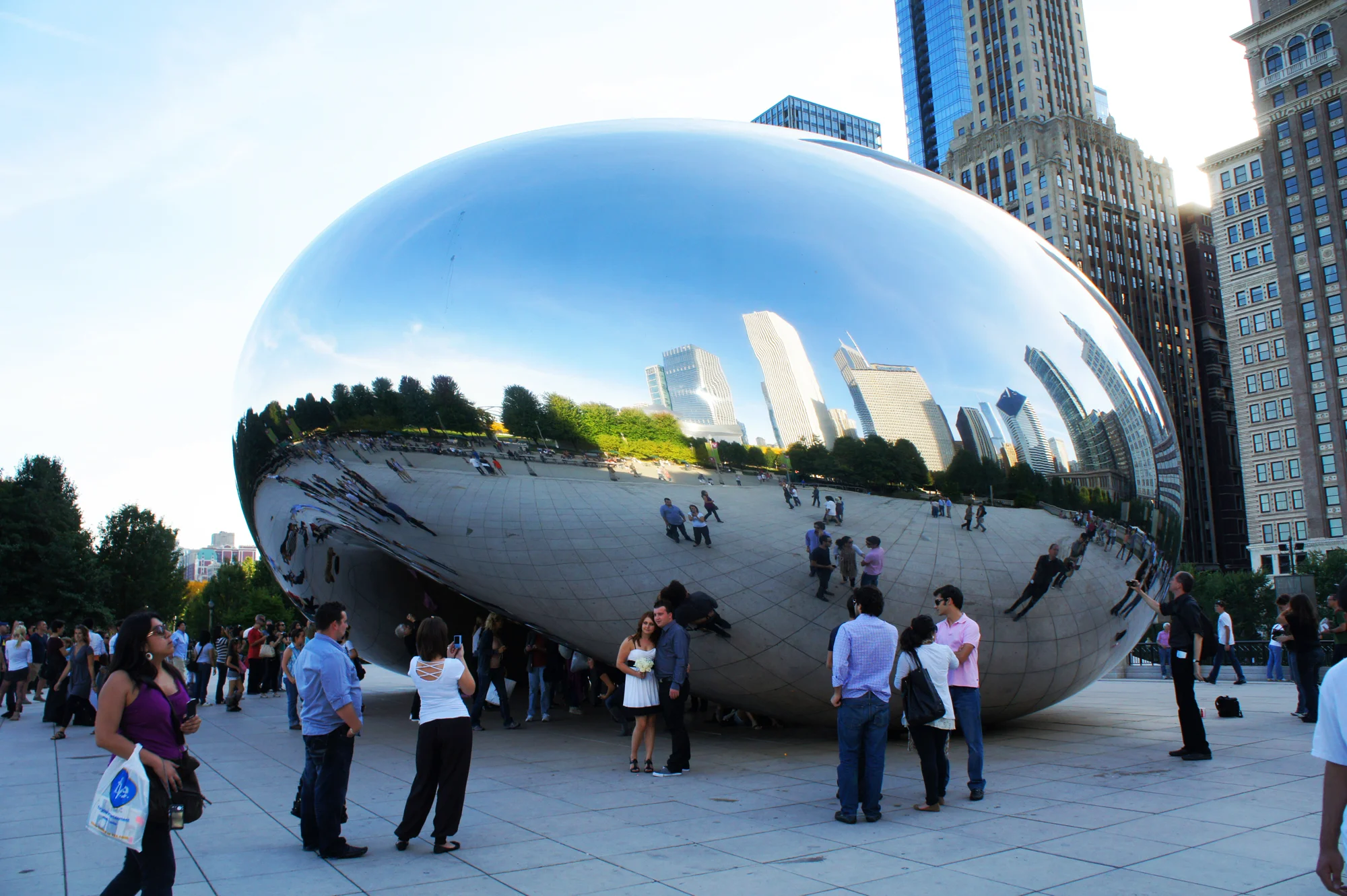 Cloud Gate, Millennium Park. Image courtesy of Laura Schmahmann.