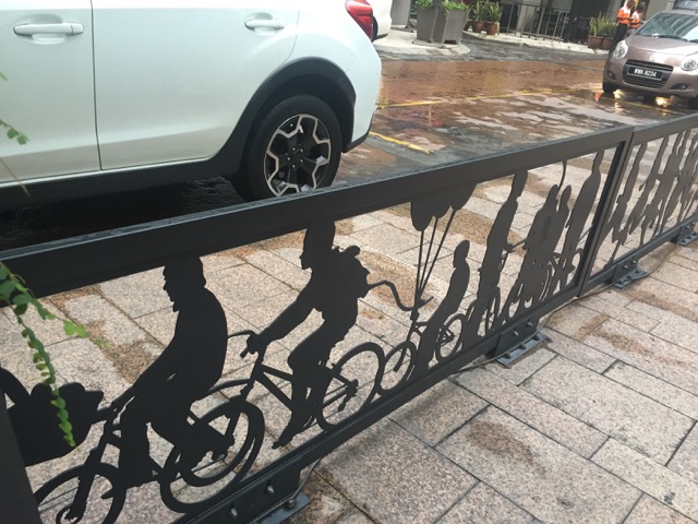 Public Art and streetscape at Publika