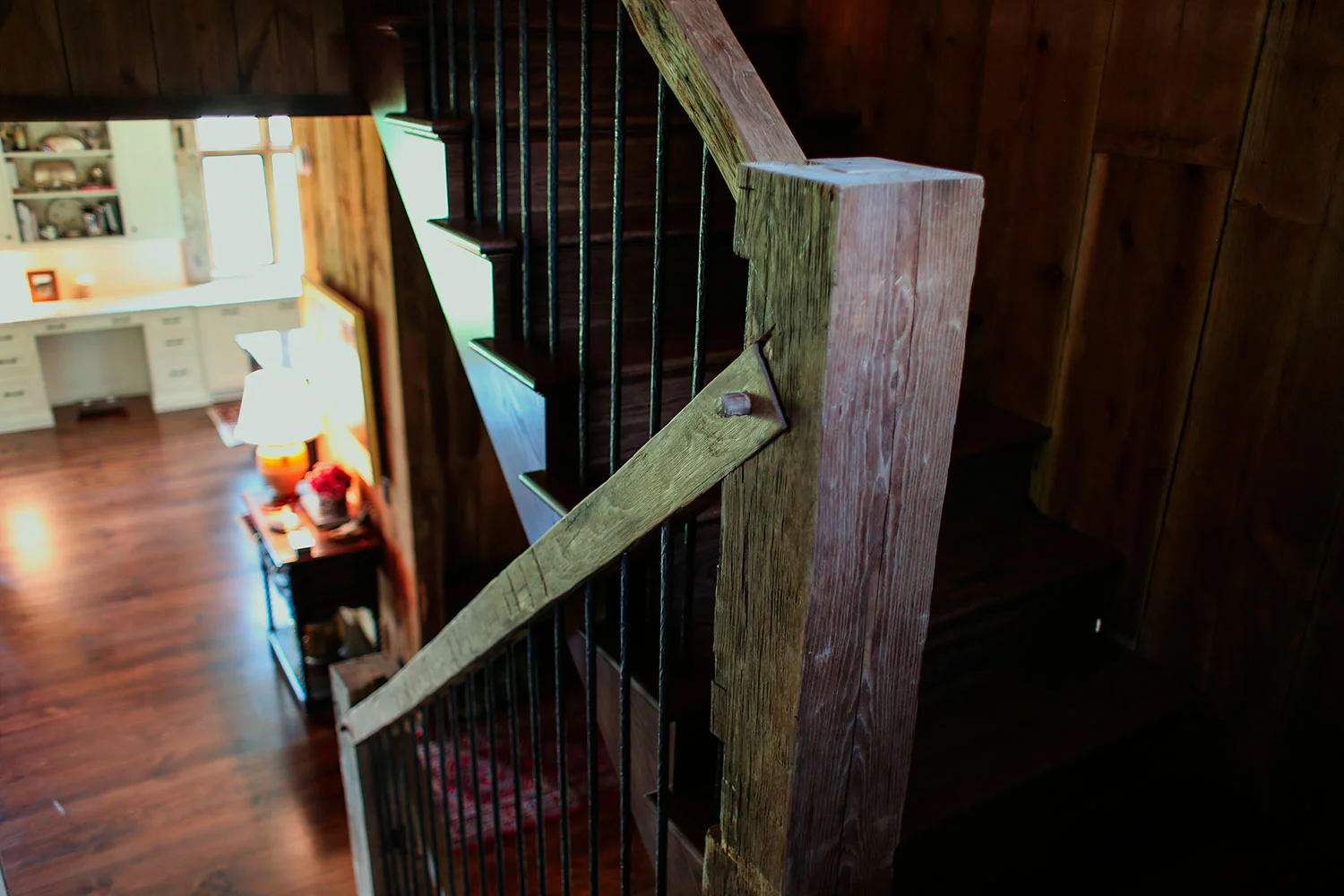 Reclaimed Handhewn Beech Timber Split Mount Vernon Barn Company