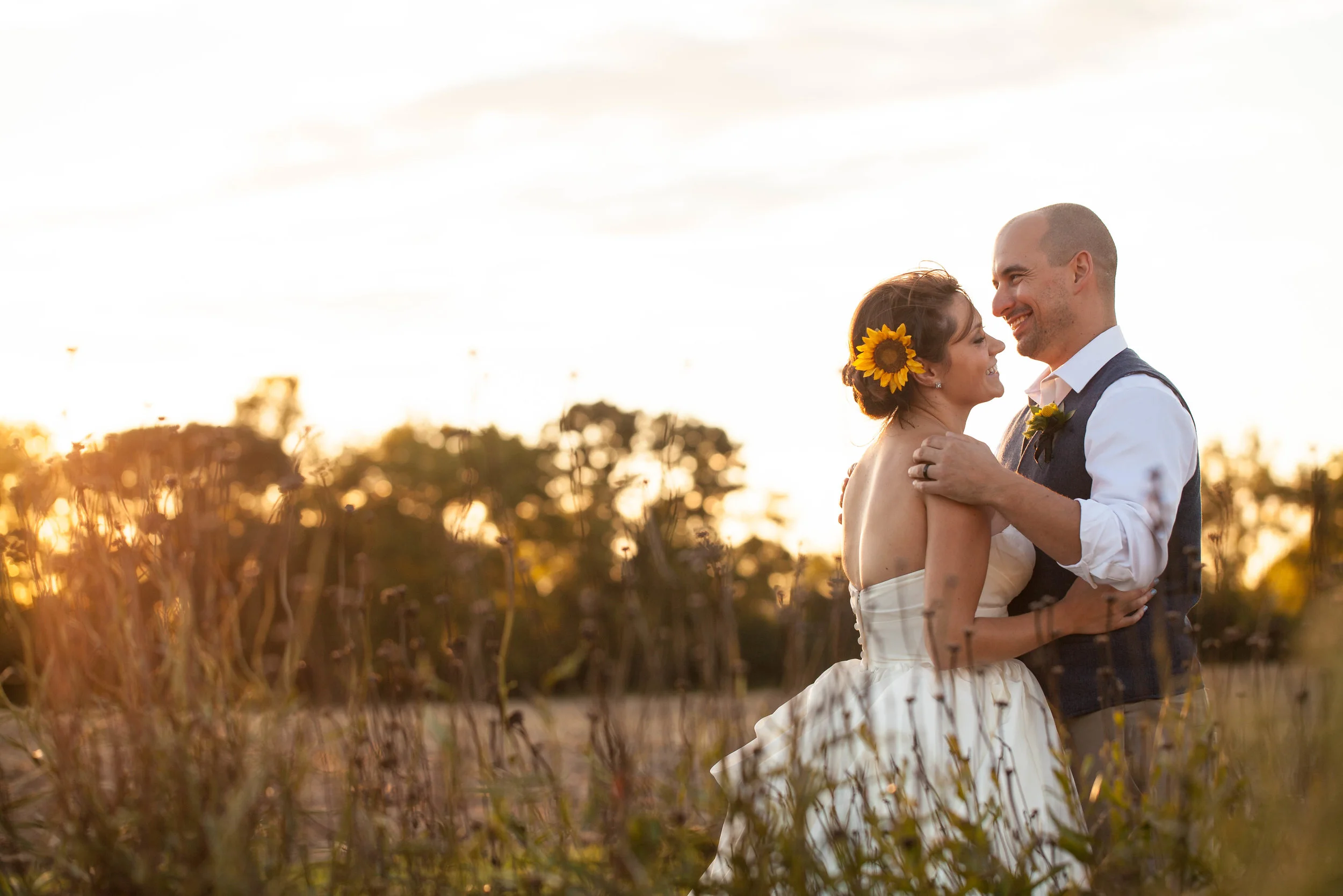 The surrounding fields provide a beautiful, natural backdrop. Image by Katy B Imagery
