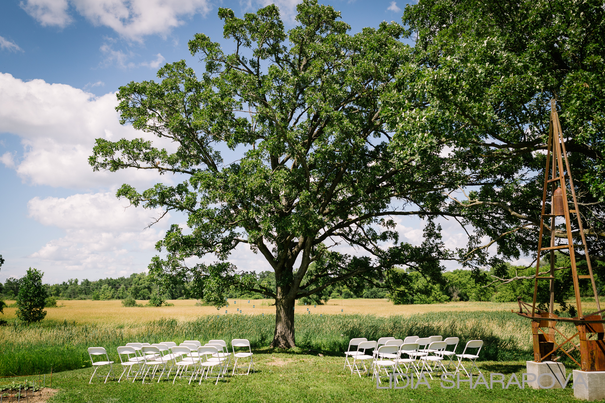 Outdoor events can be held across the farm. Image by Lidia Sharapova