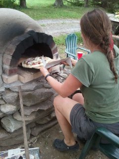 Farm pizza oven