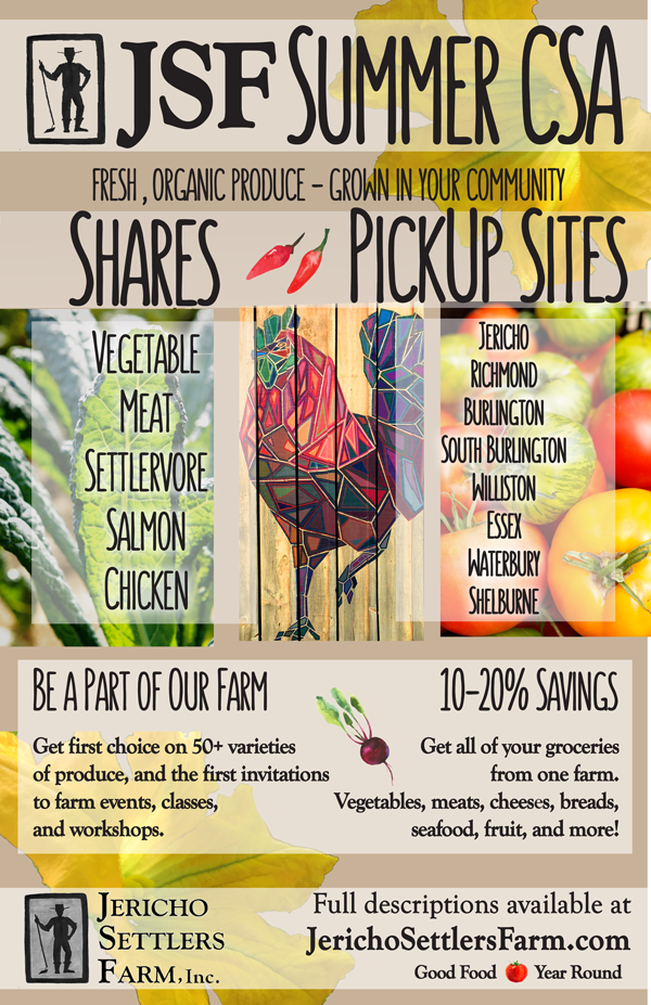 Ten Awesome Reasons to Join JSF’s Summer CSA 