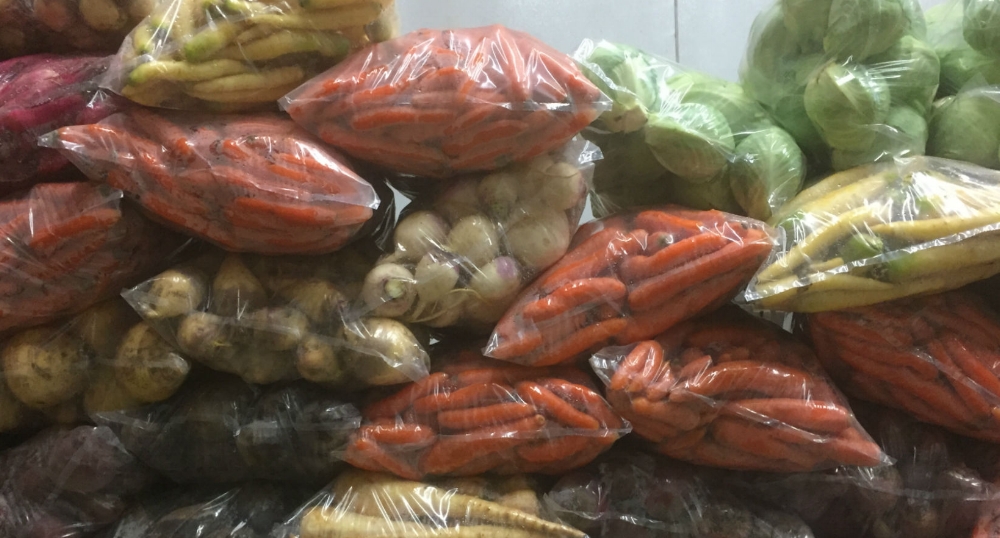 From carrots to cabbage to turnips and radish, we store tons of roots all winter!