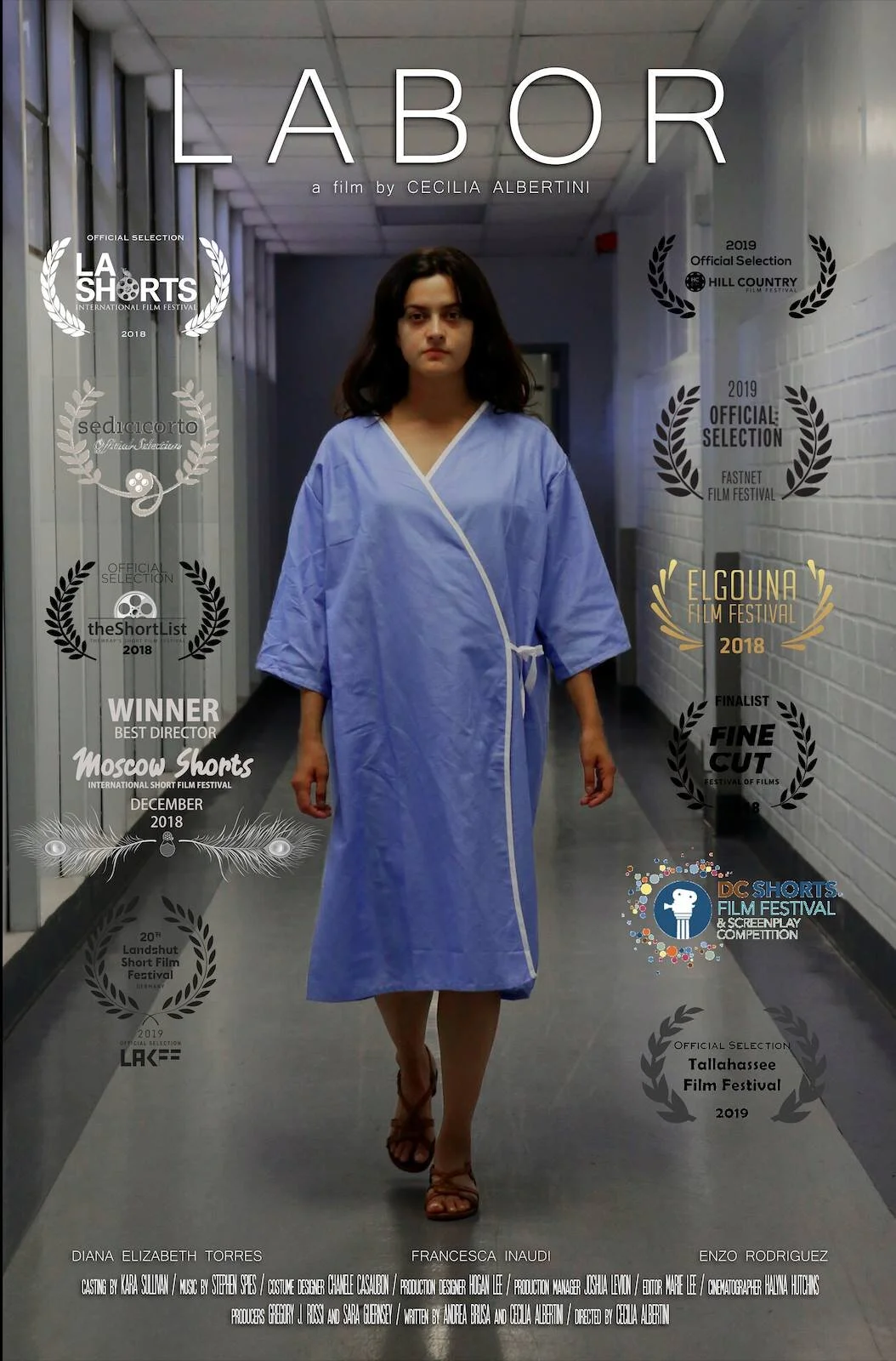 Labor short film poster