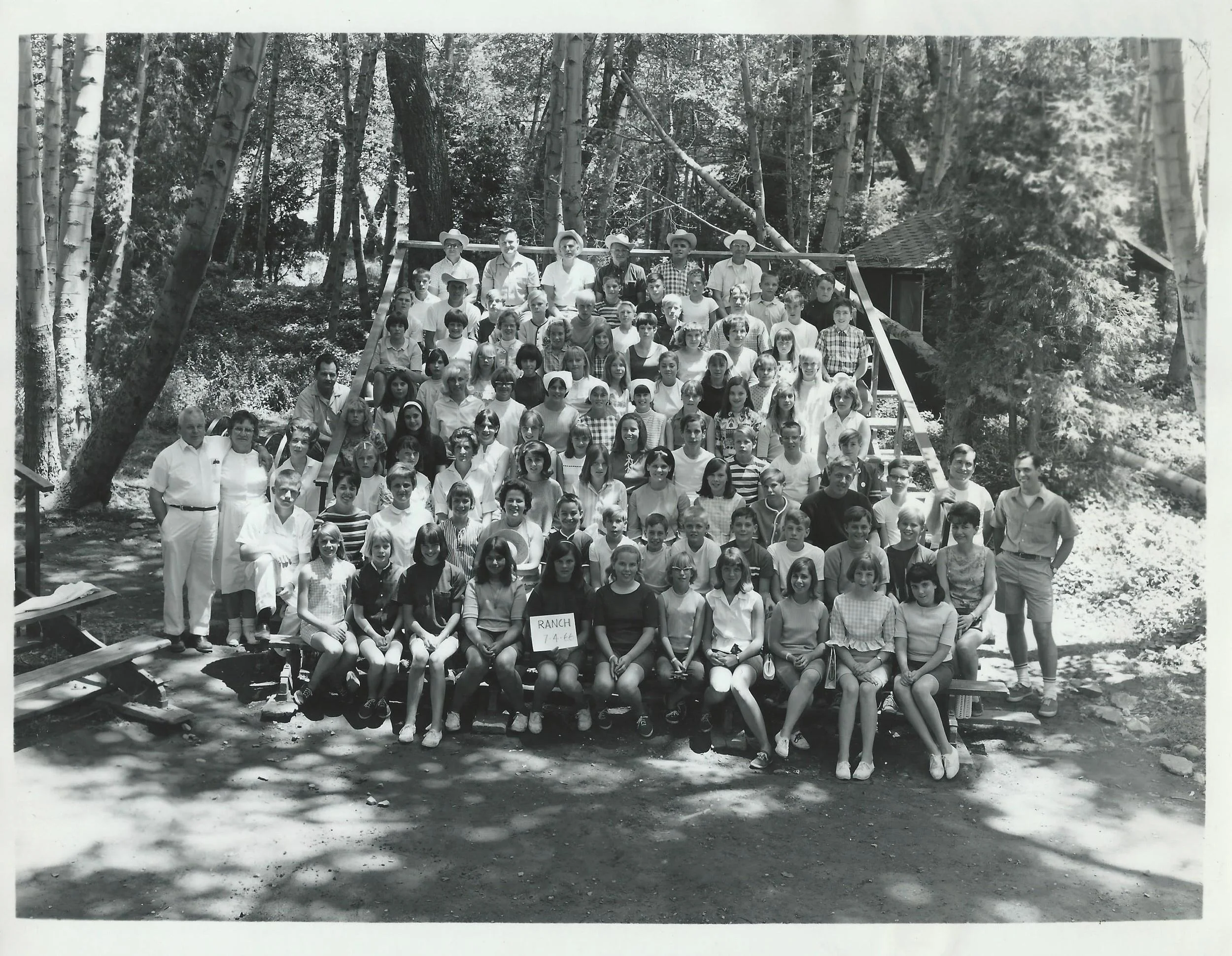 Camp Rancho at Forest Home. 1966
