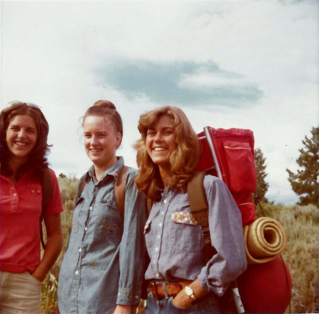 Laurie, Jo, Jenni - GTNP - 1974