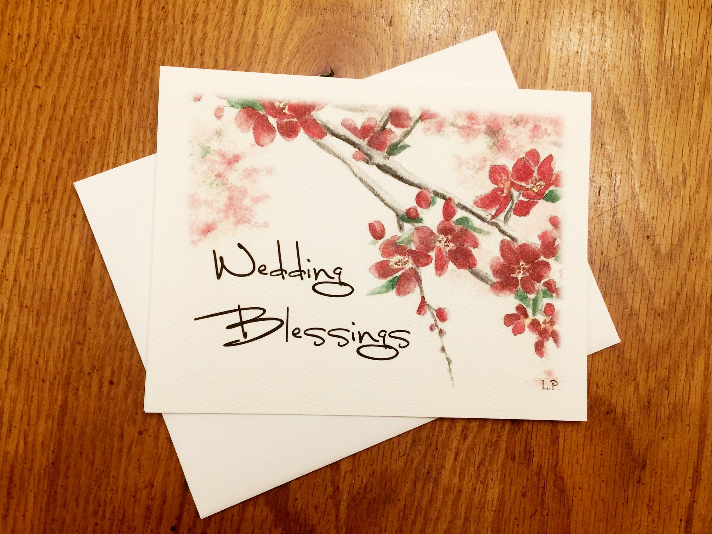 INSIDE:&nbsp; To the Happy couple!&nbsp; “We love because He first loved us.”&nbsp; 1 John