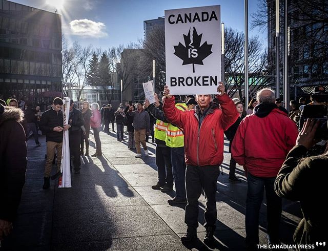This seems like a weekly occurrence in Calgary now:
Oil and gas industry supporters gather at a pro-pipeline rally at city hall in Calgary, Alta., Monday, Dec. 17, 2018.THE CANADIAN PRESS/Jeff McIntosh
.
.
.
.
.
#oilandgasindustry #aboil #canadianoilndgas #albertaoil #CdnPoli #YYC #Calgary #oilandgas #Fuji #fujifeed #fujixseries #fujilove #fujifilmx100F #fujifilmxpro2 #fujinon #fujifilmxseries #fujix #fujiframez #fujixpro2 #fujix100f #reportagespotlight #magnumlearn #photographanevent