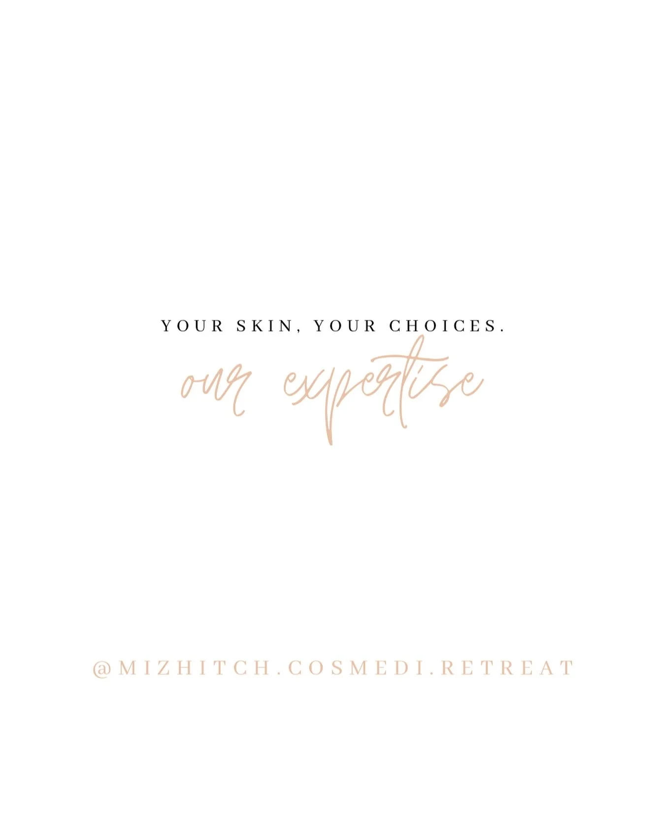 In today’s world, there are so many options when it comes to your skin. From the cheapest deals to the trendiest treatments. At MizHitch, we celebrate that you have choices, and we’re here to be the expert partner you can trust on your jo