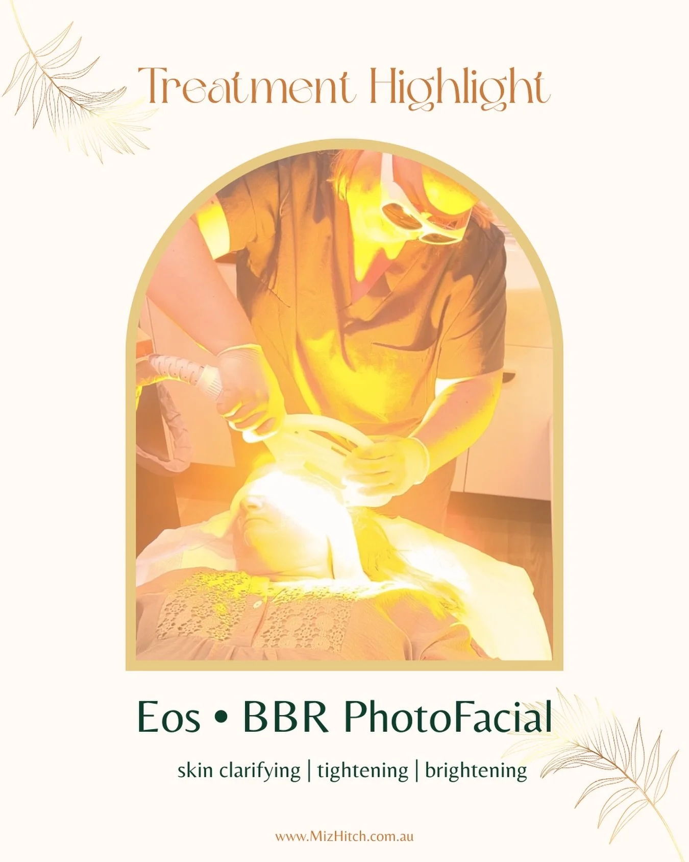 The Eos &bull; BBR PhotoFacial is our advanced full-face corrective light treatment designed to improve pigmentation, redness, acne, sun damage and overall skin clarity.

Using Broad Band Rejuvenation (BBR) - an advanced evolution of traditional IPL 