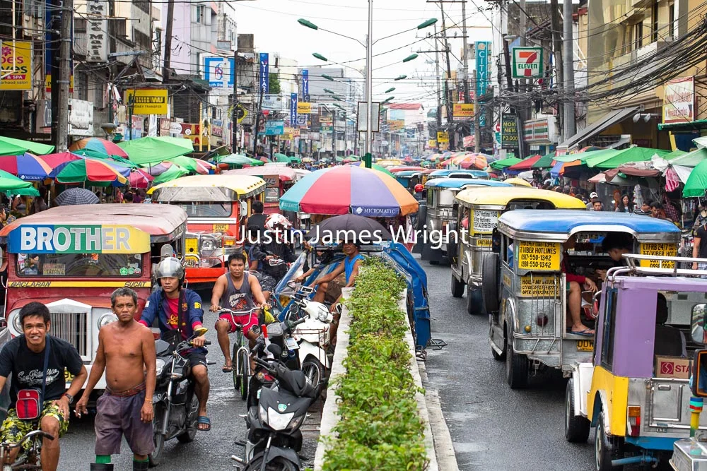 Hectic Street Scene, Baclaran, Metro Manila, Philippines. Philippine Photo 5261 If you wish to purchase a photography print of this image, or would like to license this image please contact us using the form below. Please kindly include the Image Title and Image Ref # in your message, we will get back to you.