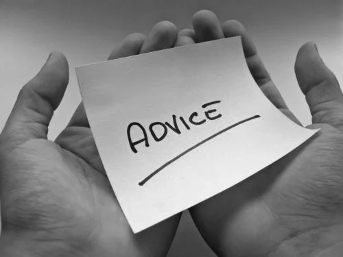 ADVICE FOR FIRST TIMERS