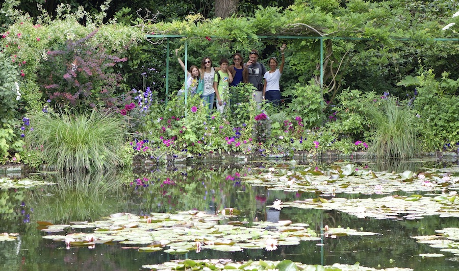 A family visit to Giverny