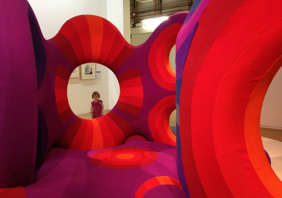 Interacting with Verner Panton at Centre Pompidou