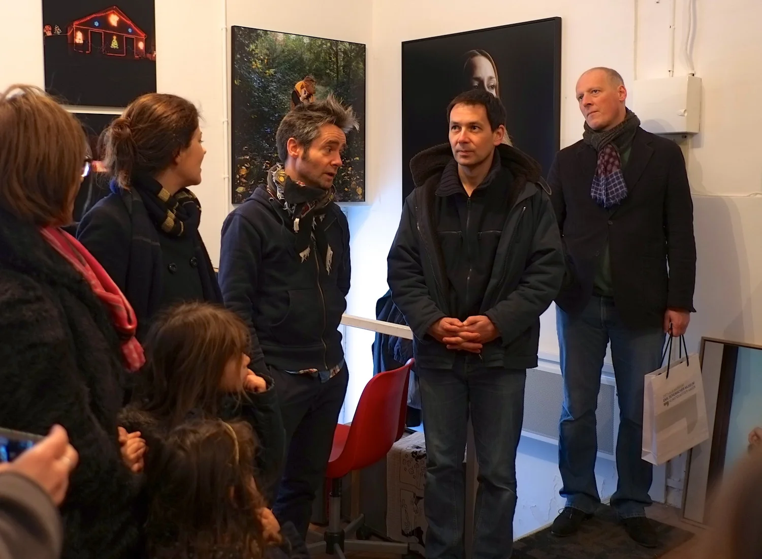 Visiting Christophe Beauregard at Bateau Lavoir