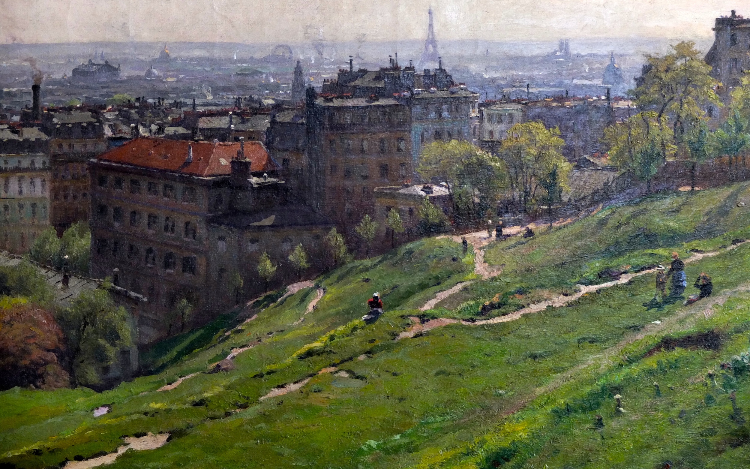 Montmartre painted in 1910