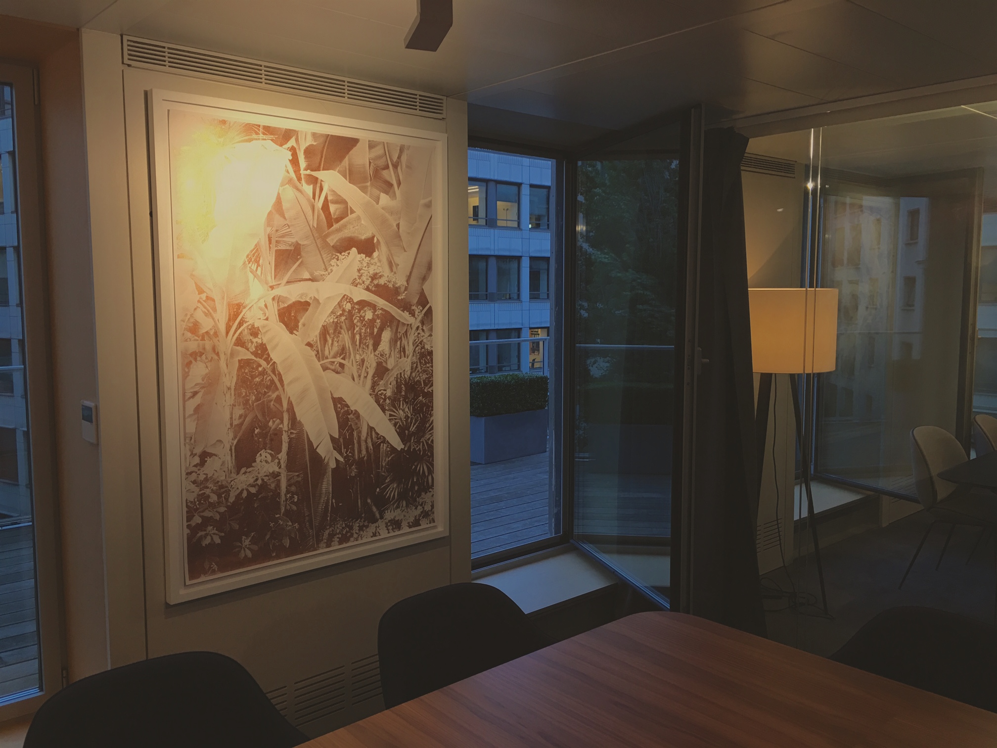  Meeting-room with the Roman Moriceau artwork 