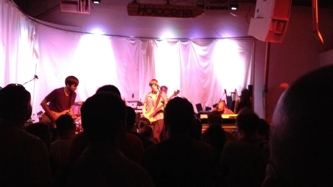 Hey, it's Pomplamoose! (Live at Holocene, Friday night) Do not miss them, people!