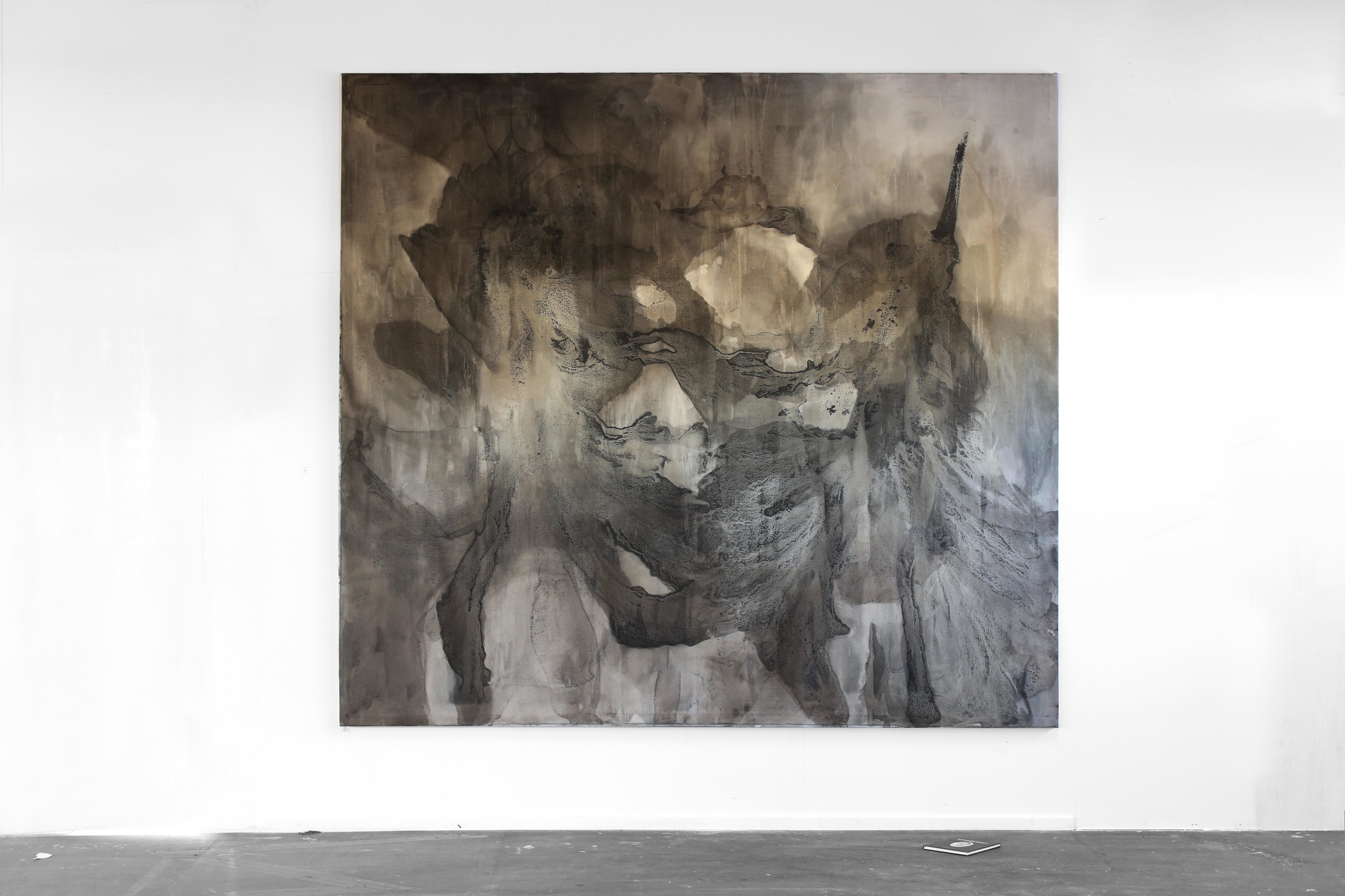   There is something about the earth   Medium: Ink on Canvas Size: 280 x 310 By year: 2015 