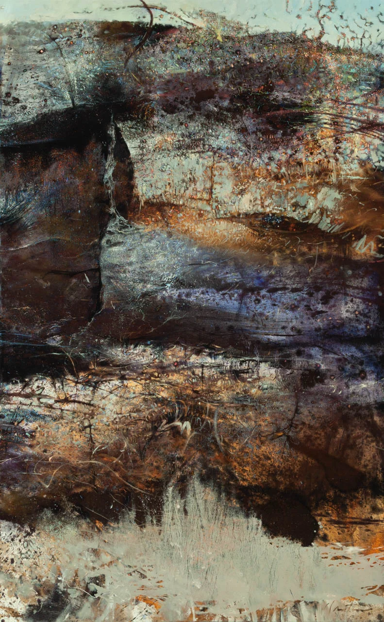 One of the six panels for The Current .