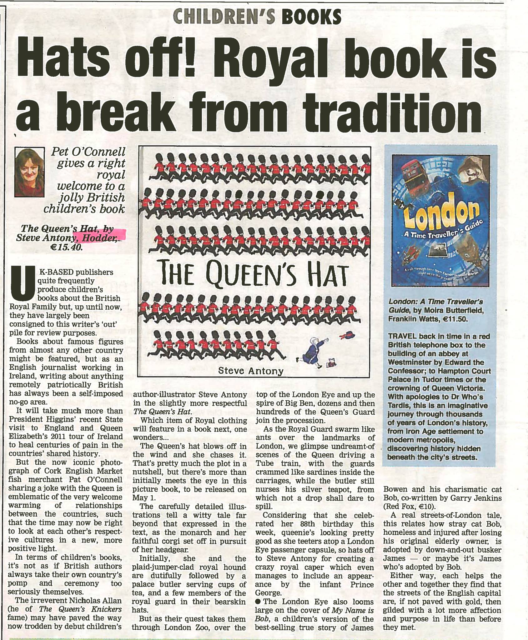 A full page review in Ireland's Echo