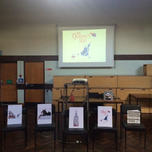 All ready in the main hall at Strood Library.