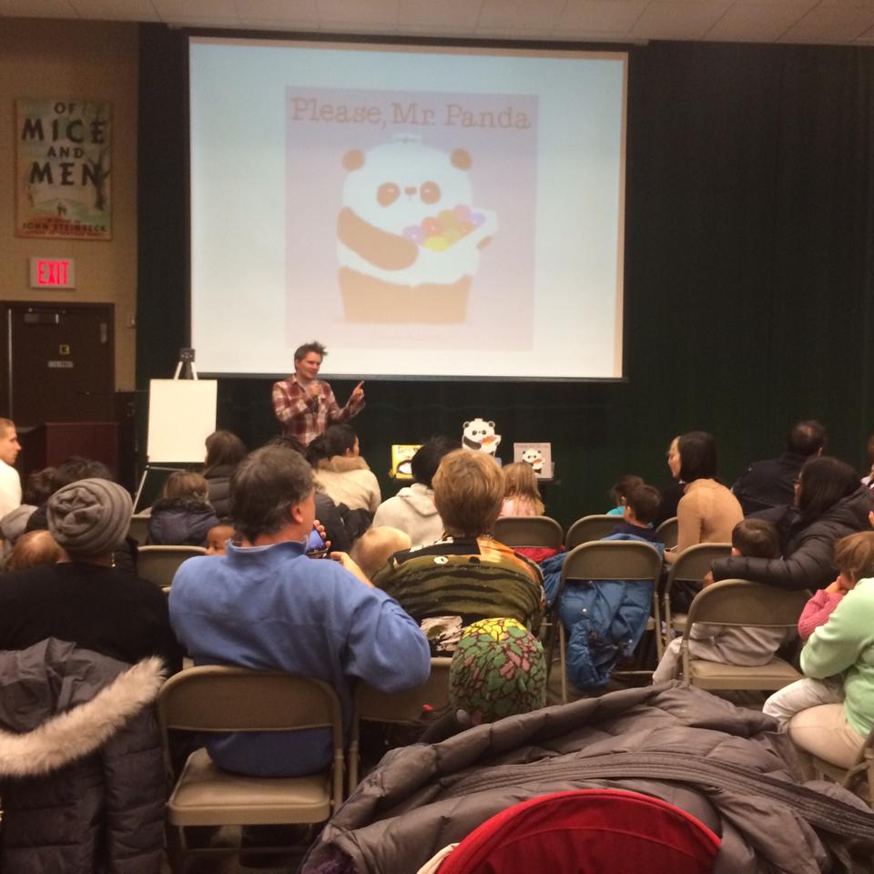 One of many photos taken at Barnes & Noble in New York. Over 650 B&N stores joined in!