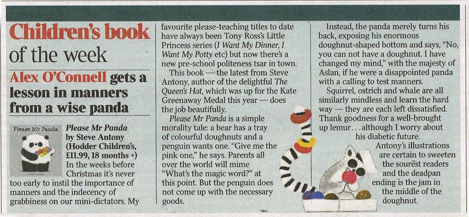 Please Mr Panda — Steve Antony