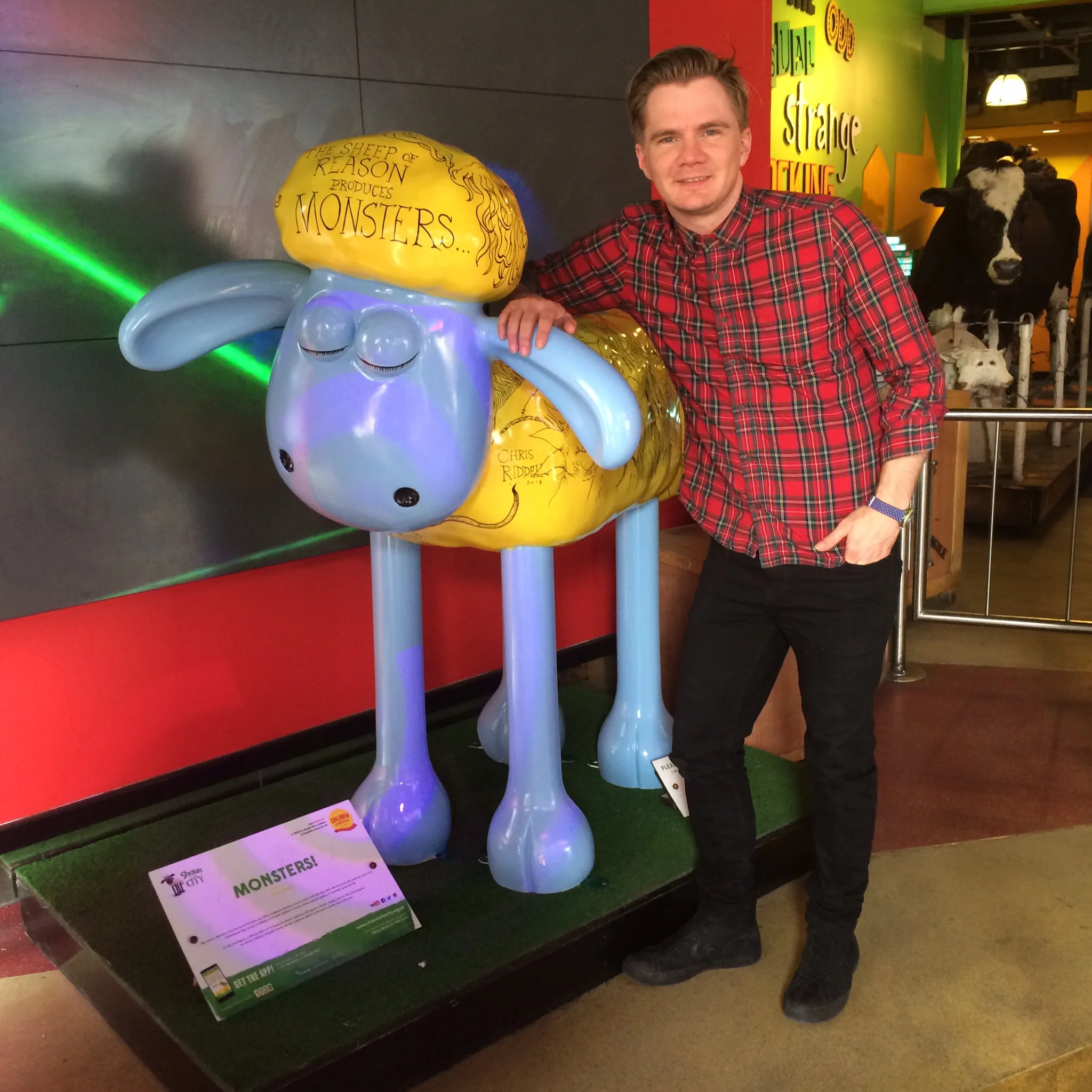 Me and a Shaun by Chris Riddell
