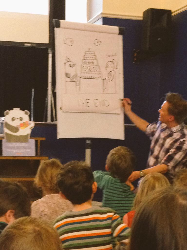 We made up a new Mr Panda story.
