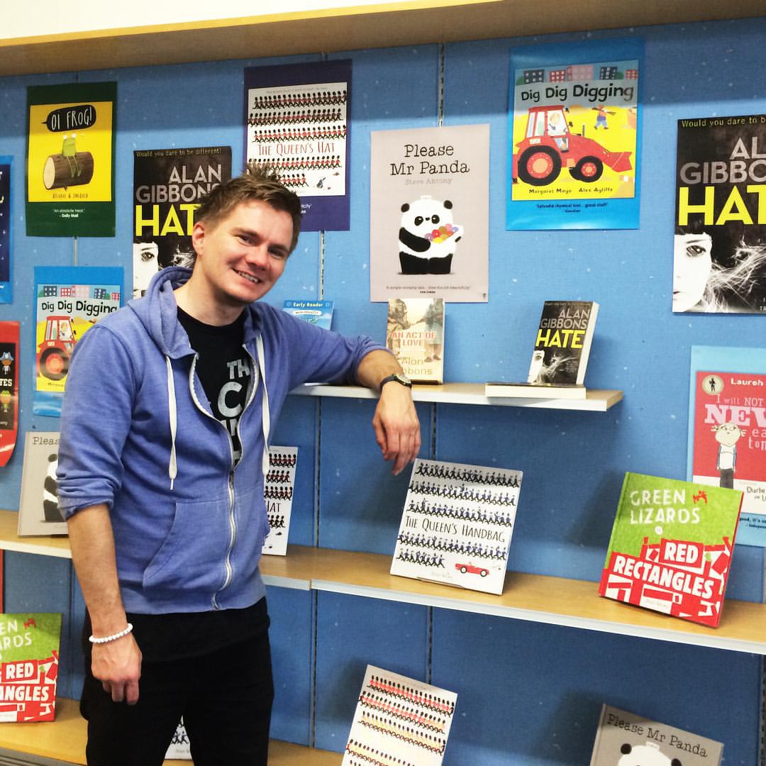 An event with Askews Library Services in Preston.