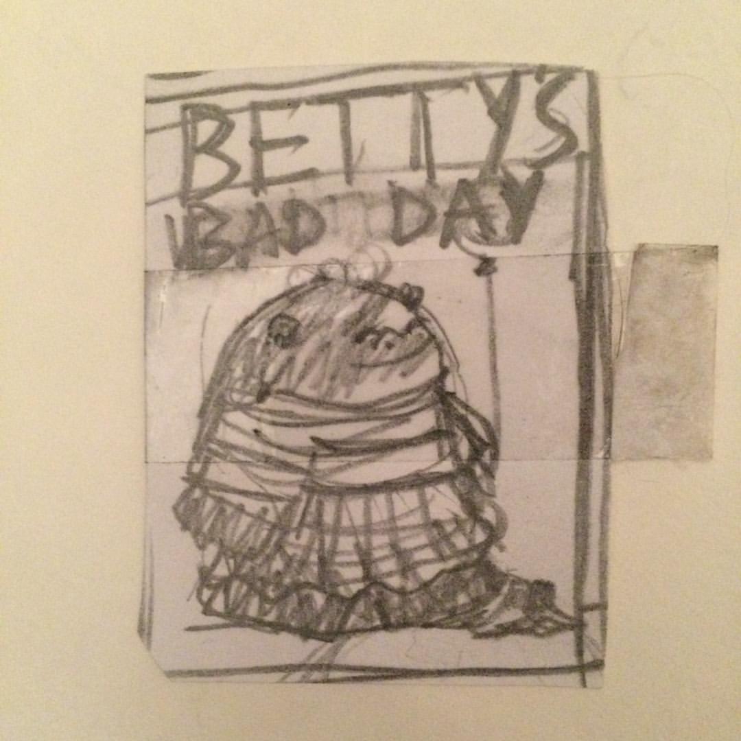 The title might have been BETTY'S BAD DAY but BETTY GOES BANANAS is so much better.