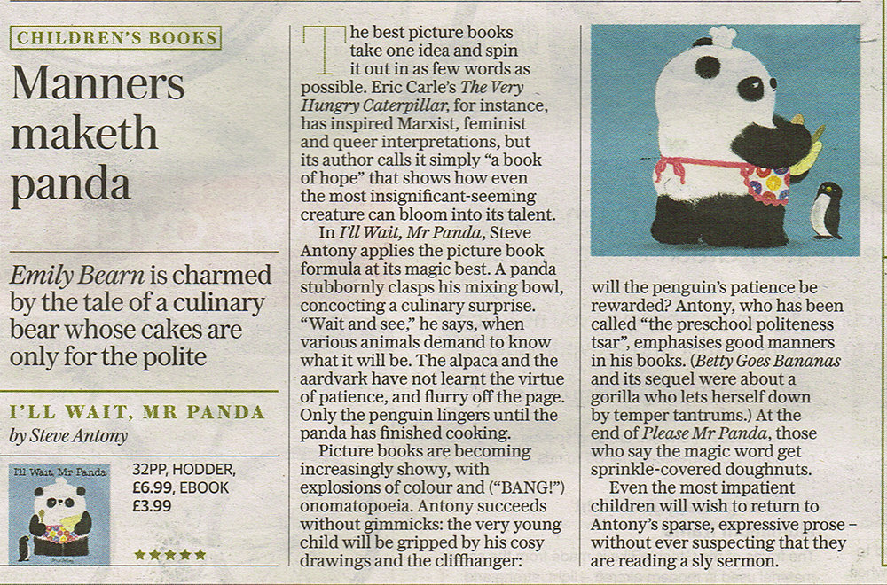 The Daily Telegraph - Click to enlarge