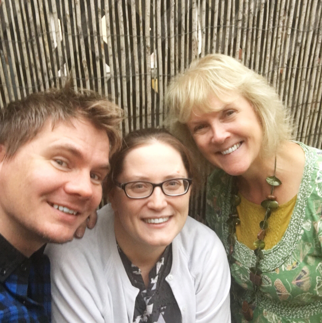 Me, Librarian of the Year, Elizabeth McDonald and fellow author-illustrator, Cathy MacLennan