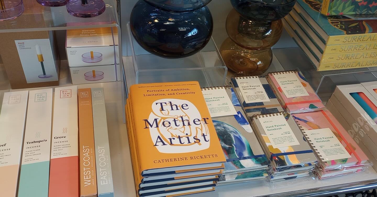 Spotted in the wild @icaboston. Thank you @icastore! #motherartist #artistmother #womenartists #womanartist