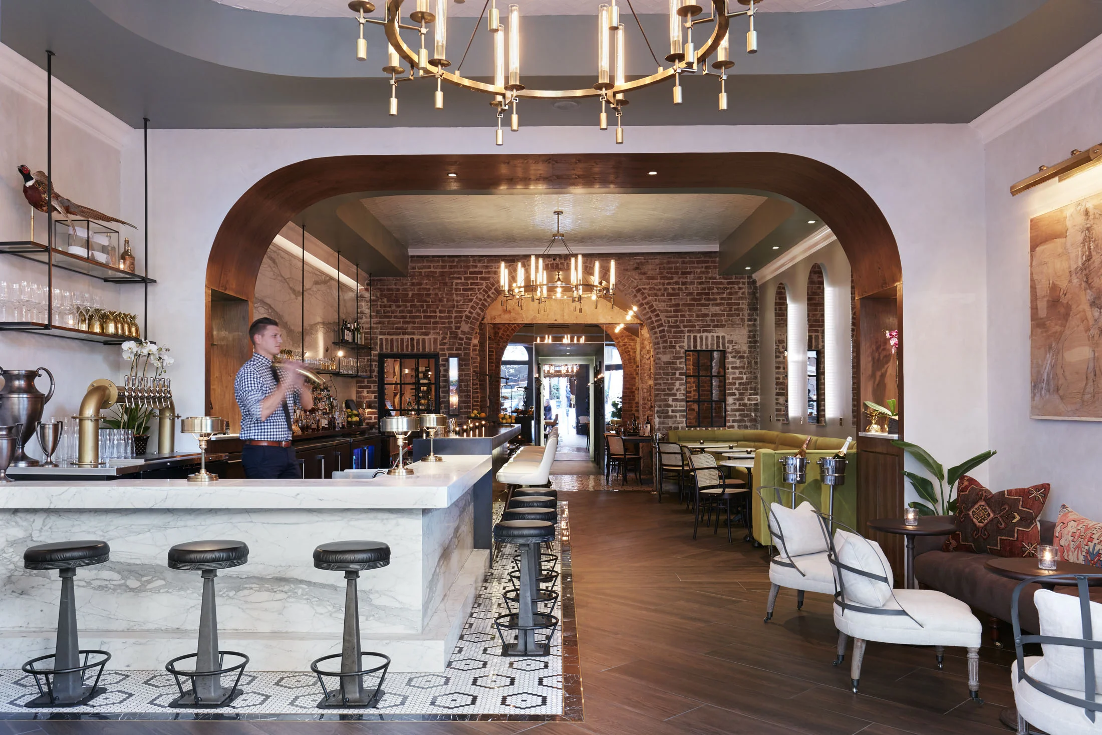 Artillery Bar Savannah GA LS3P Dawson and Daniel Reed Hospitality View Full Project