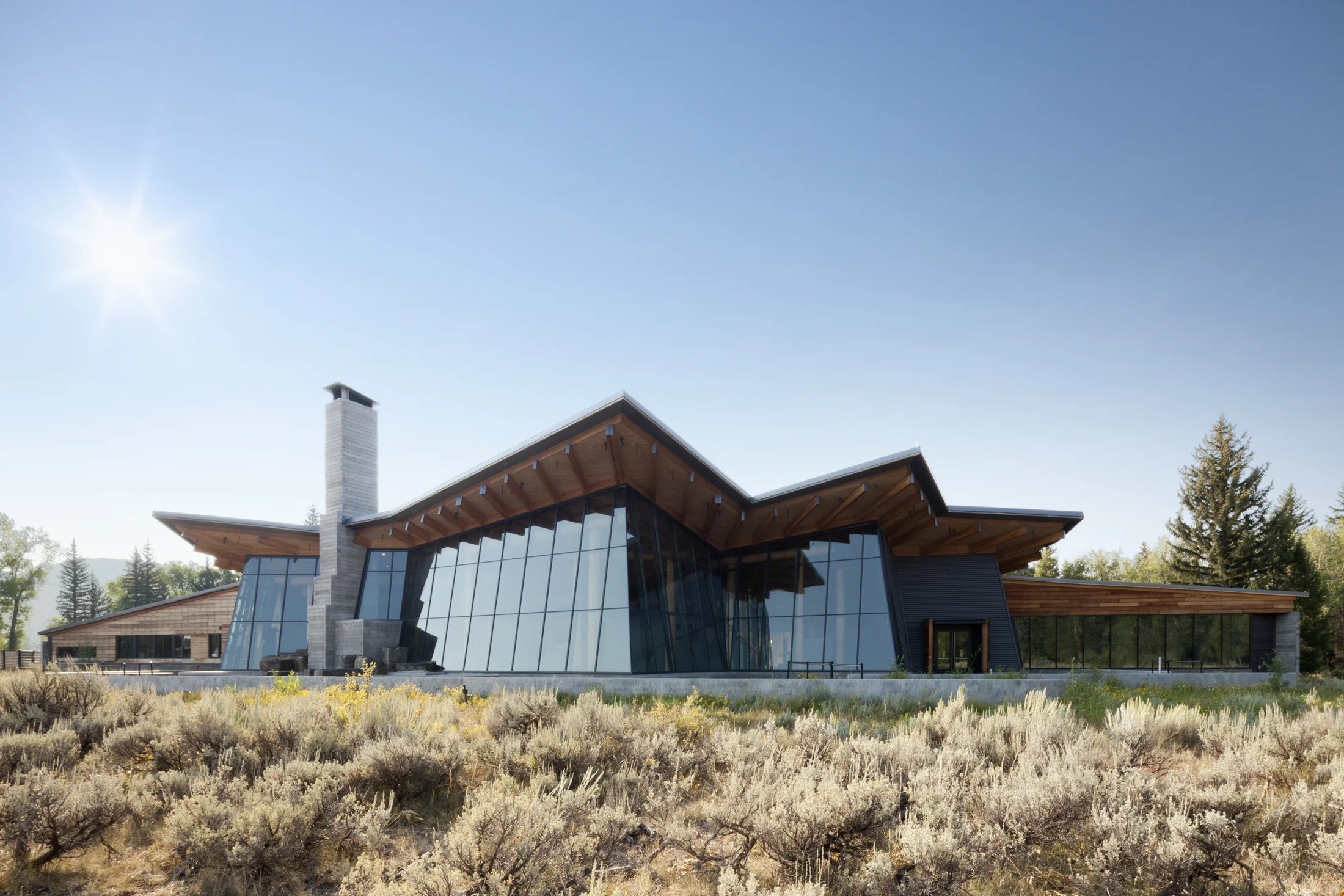 Craig Thomas Discovery & Visitor Center Grand Teton National Park Bohlin Cywinski Jackson Back to Portfolios