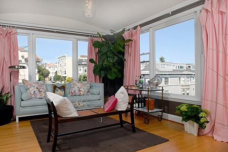 Living room with a View