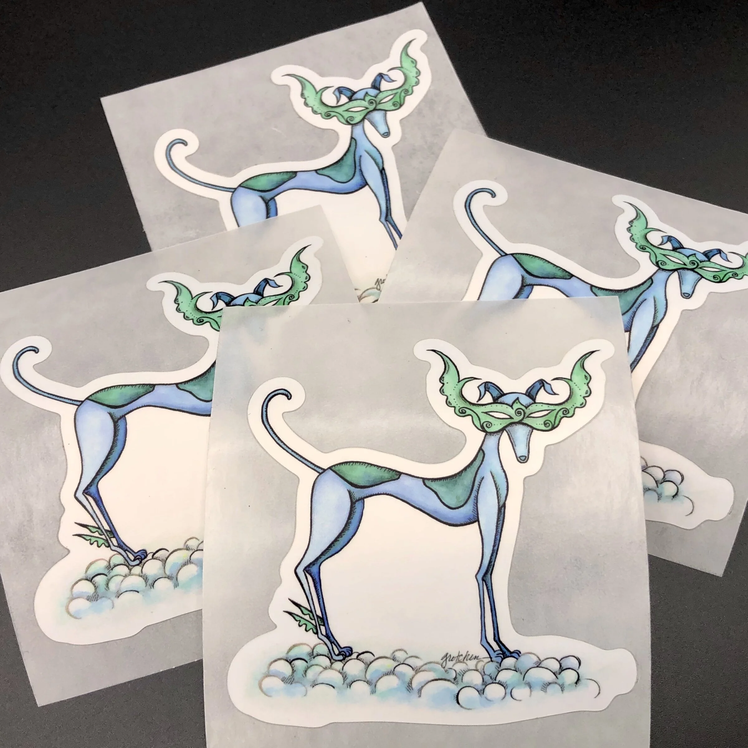 masked dog stickers.jpeg