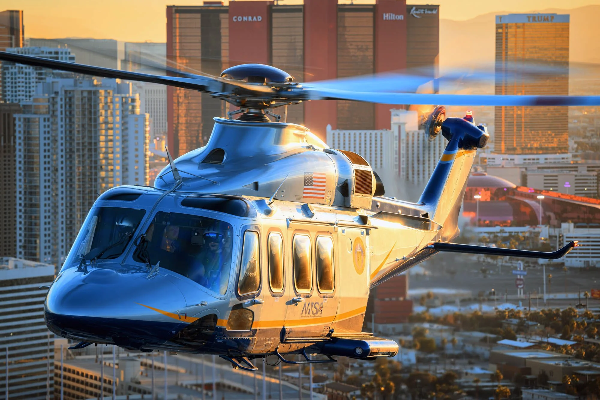 National Nuclear Security Administration Leonardo AW139 Helicopter