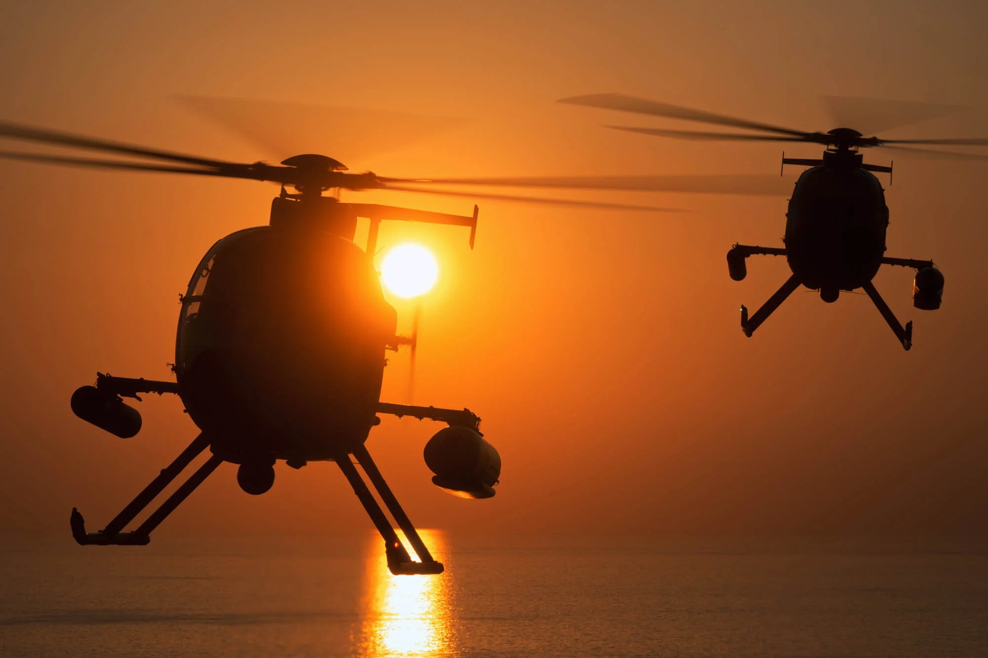 Lebanese Air Force MD530F+ Cayuse Warrior Helicopters