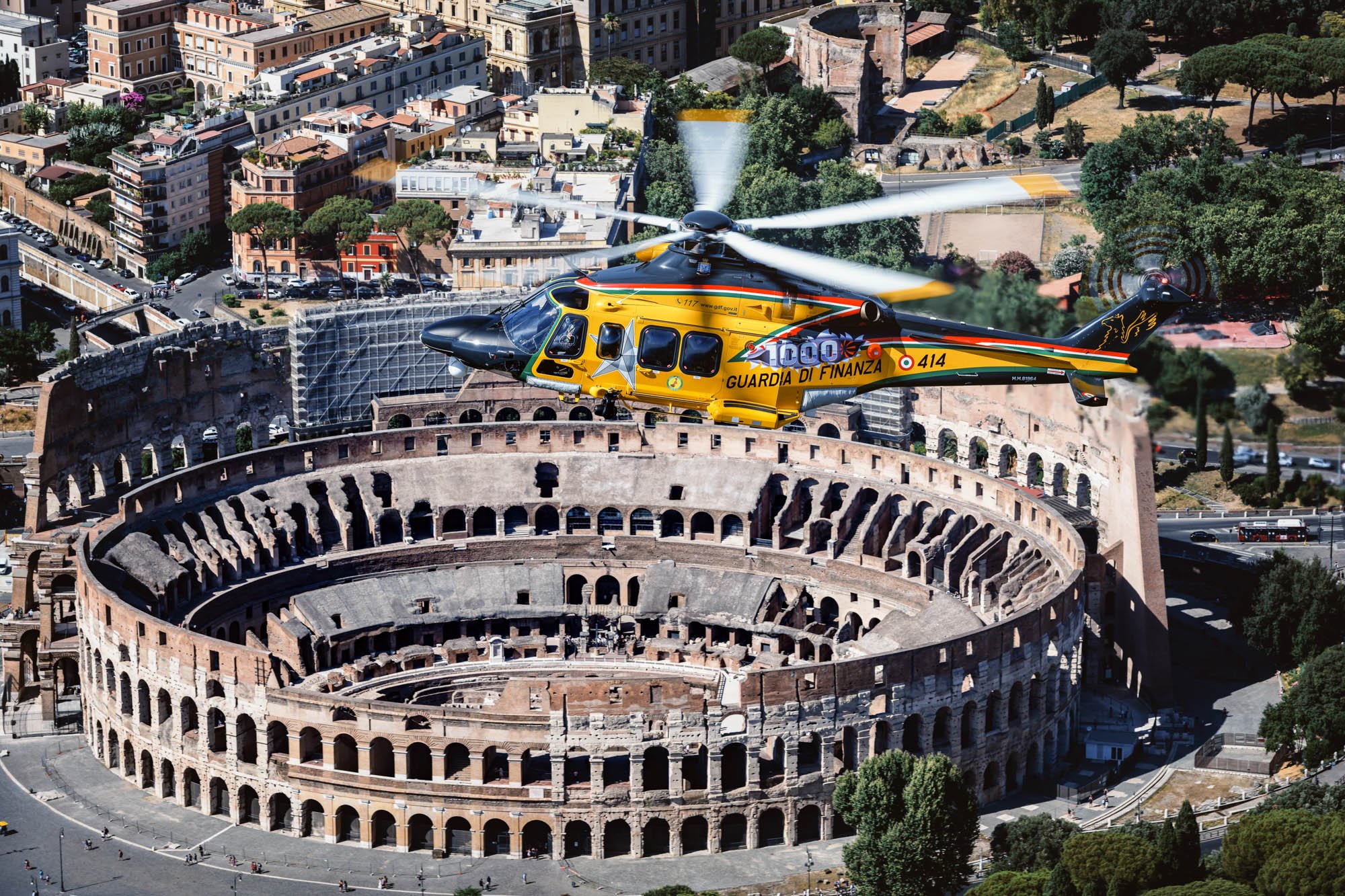 Guardia Di Finanza Leonardo AW139 Helicopter
