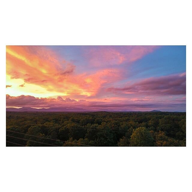 Sunset over @charlottesvilleva tonight. The beauty is still out there, people.
.
.
.
.
.
#charlottesville #cville #cvilleva #loveva #sunset #drone #dronephotography #landscapephotography #landscape #clouds #sky #nature #beauty #love #color #blueridge