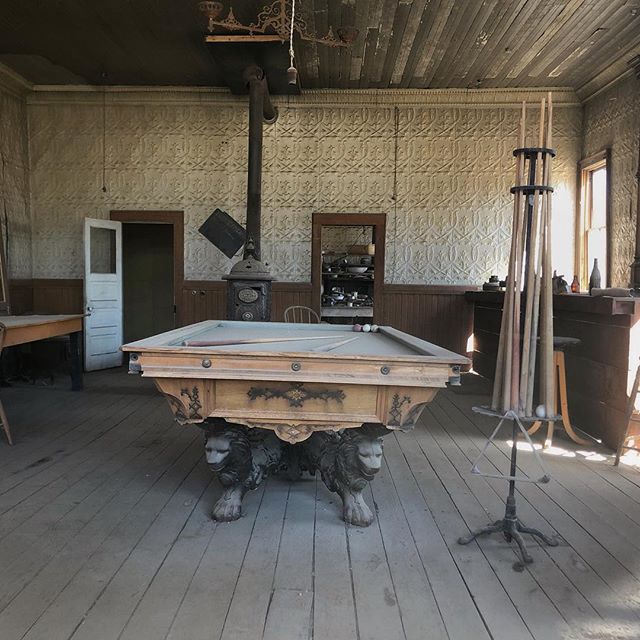 One of 60 Saloons in the ghost town of Bodie, CA.
