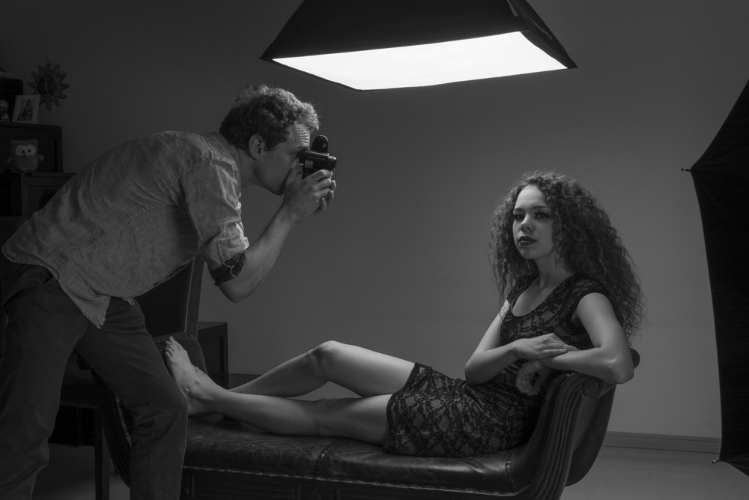 Using the spot meter is an alternate metering method that can be used. The spot meter can be a better tool than an incident meter when the lighting is uneven or unusual in some way. It is also useful for metering the background.